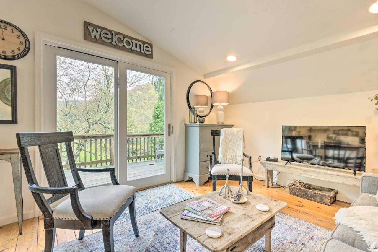 Modern Farmhouse Duplex By Stream, 4 Mi To Boone! Blowing Rock Zewnętrze zdjęcie